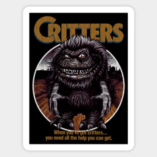 Critters, cult classic, horror Magnet